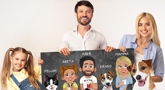 tela personalizzata